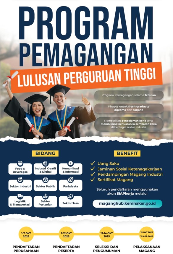 Program Magang Terintegrasi di Perguruan Tinggi Meningkatkan Kesiapan Lulusan Memasuki Dunia Kerja